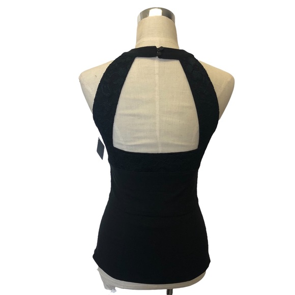 Le Chateau Women Black top Size S/P - Picture 3 of 3